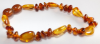 16cm Olive 3 nuts  Bracelet. Honey and Cognac - 16cm Olive 3 nuts  Bracelets