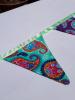 Hand Made Paisley Bunting