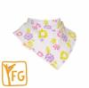 Floral-Funky Giraffe Bandana Bibs