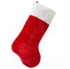 Personalised Jumbo plush Red and White Traditional stocking