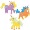 Sand Art Magnet Kits, For Kids Arts and Crafts Projects (Pack of 6), Assorted