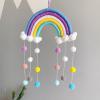 Handmade Woven Rainbow Tapestry Wall Hanging Ornaments