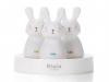 Leo, Leni & Lila, Children's Rabbits trio night lights for the hallway, helps guide them to the Bathroom - Leo, Leni & Lila, Children's night lights for the hallway at night, helps guide them to the Bathroom