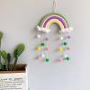 Handmade Woven Rainbow Tapestry Wall Hanging Ornaments