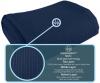 Safe Dreams 2 Sided Hypoallergenic Cot Bumper with Safebreathe Technology (Rasberry ) 2 Sided) - Safe Dreams 2 Sided Hypoallergenic Cot Bumper with Safebreathe Technology (Rasberry and Navy, 2 Sided)
