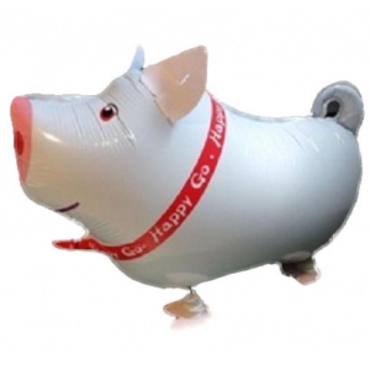 Walking Pet Balloon Pig