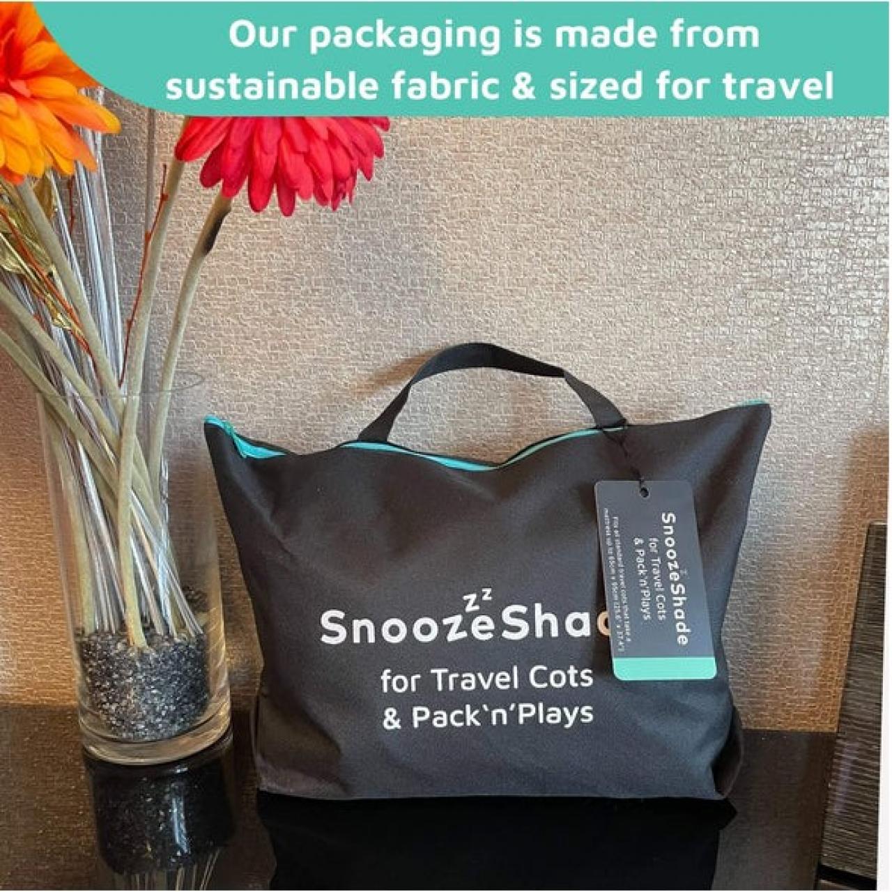 SnoozeShade for Travel Cots Travel cot blackout canopy Airpermeable