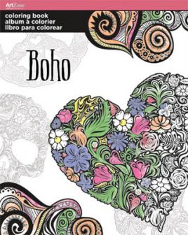 Boho Colouring Book from ArtZone