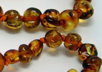 Baltic Amber Healing Necklace( Honey)