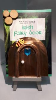 Fairy Door made from recycled Copper