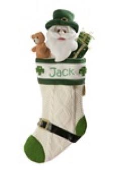 Aran Personalised Christmas Stocking