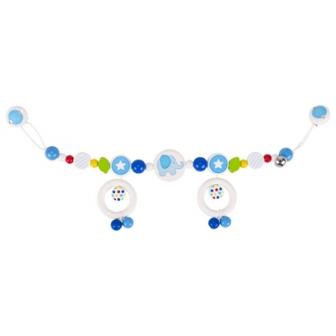 Heimess Pram Chain Blue Elephant