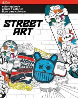 Street Art Colouring Book from ArtZone