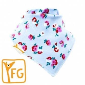 Floral-Funky Giraffe Bandana Bibs