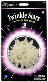 Glow in the dark Twinkle Stars