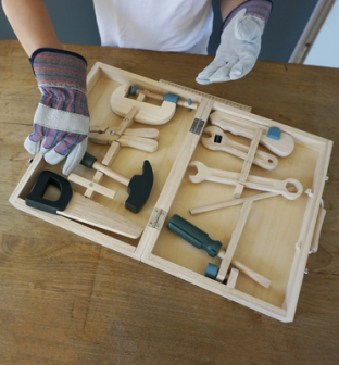 Wood Tool Box