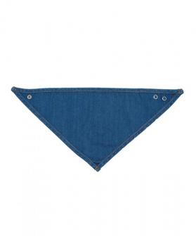 100% Organic cotton denim child bib