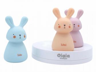 Leo, Leni & Lila, Children's Rabbits trio night lights for the hallway, helps guide them to the Bathroom