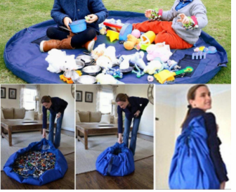 Play Mat Storage Bag -n Great for Travel