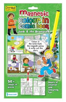 Colour In Comic Book. Jack and the Beanstalk