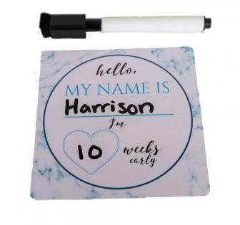 NICU Premature Baby Milestone Card Set