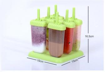 7 Piece Ice Pop Mold Set