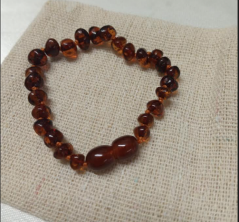 Amber Healing Bracelet or Anklet 15cm