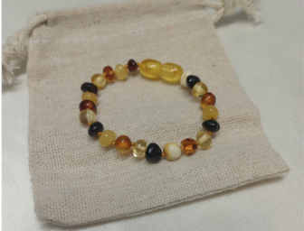 Amber Healing Bracelet or Anklet 13cm