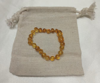 Amber Healing Bracelet or Anklet 14cm