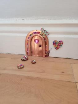 Ltd Edition SPARKLE Fairy Door!!, made from recycled Copper