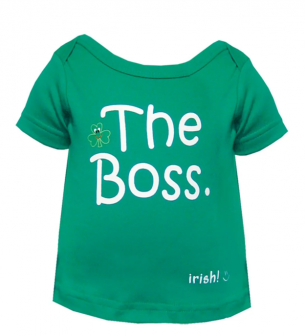 St. Patrick's Day Celebrations Child T- shirt in Emerald Green