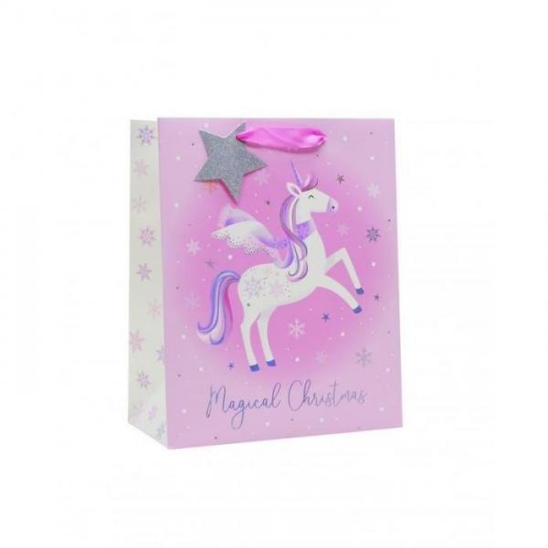 Unicorn Large Magical Christmas Gift Bag